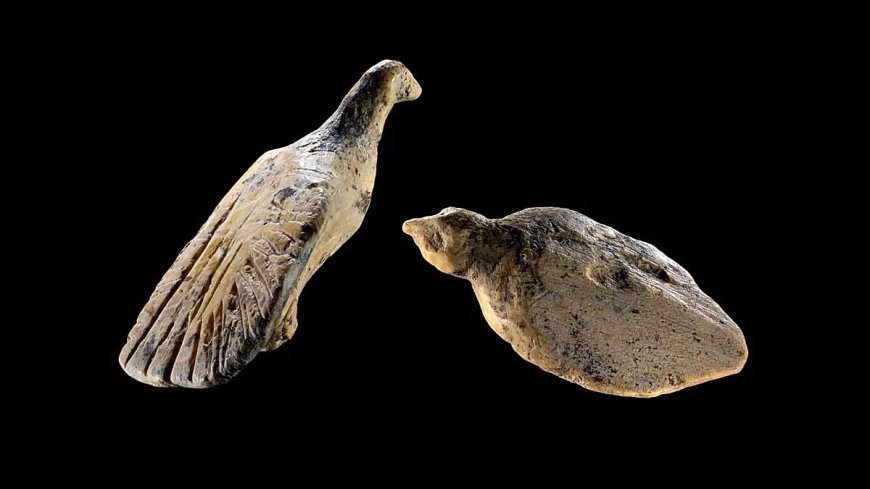 Alman mağarasında 40.000 yıllık mamut dişinden kuş figürleri bulundu